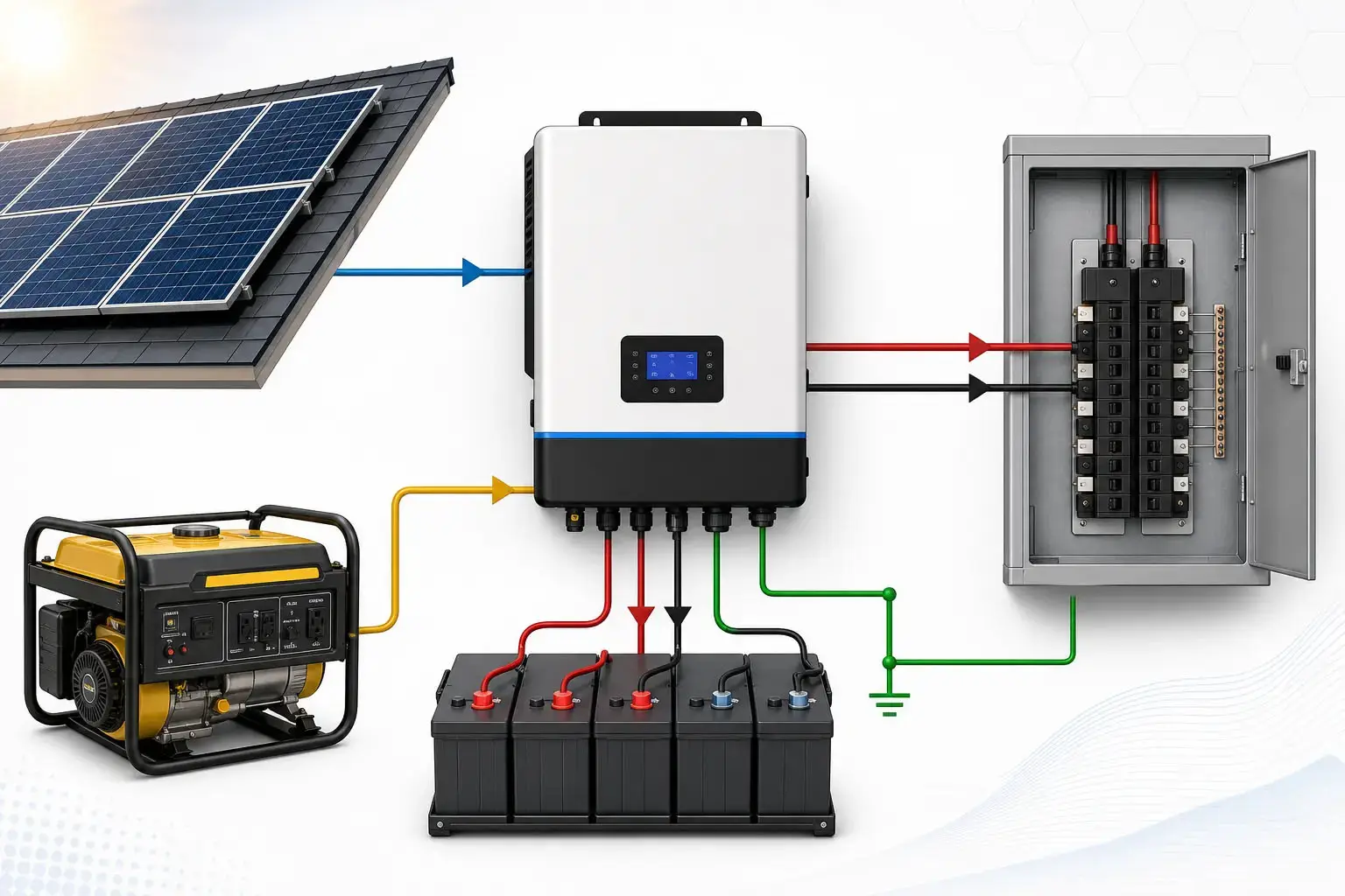 Inverter off-grid a fase divisa: una guida completa ai sistemi di alimentazione off-grid nordamericani